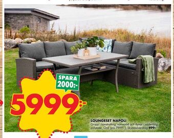 ÖoB Loungeset napoli erbjuda