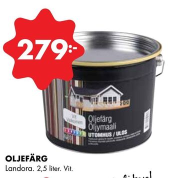 ÖoB Oljefärg erbjuda