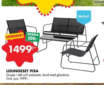 ÖoB Loungeset pisa erbjuda