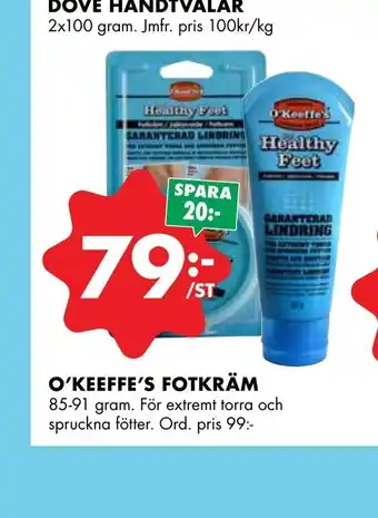 O'keeffe's fotkräm