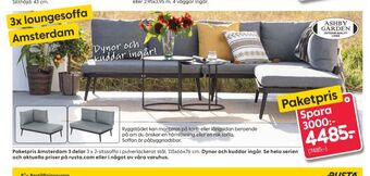 Rusta Ashby garden utemöbler erbjuda