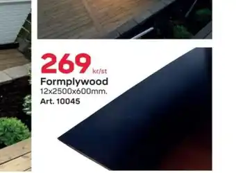 Formplywood