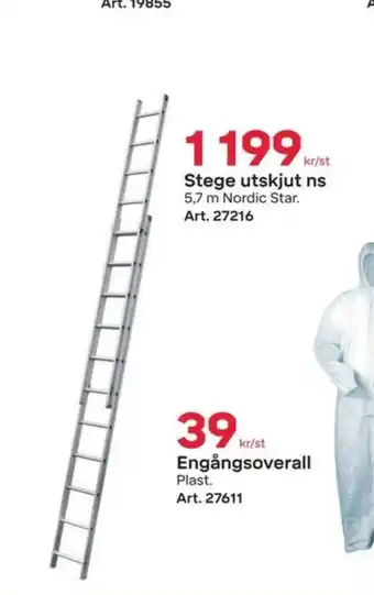 Byggmax Stege erbjuda