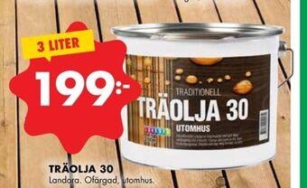 ÖoB Landora träolja erbjuda