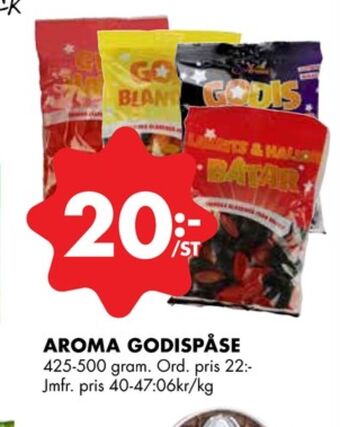 ÖoB Aroma godispåsar erbjuda