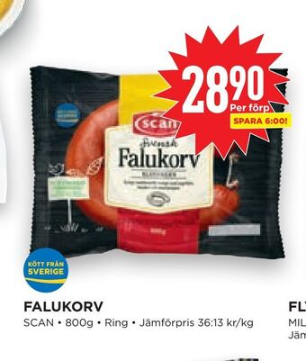 Willys Hemma Falukorv erbjuda