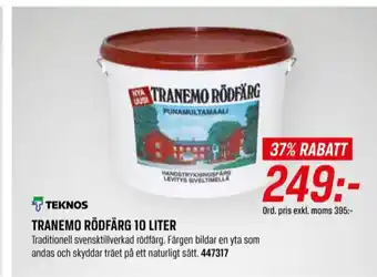 Teknos målarfärg