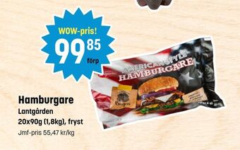 Eurocash Hamburgare erbjuda