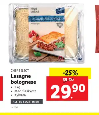 Lasagne bolognese 1kg