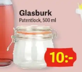 DollarStore Glasburk 500ml erbjuda