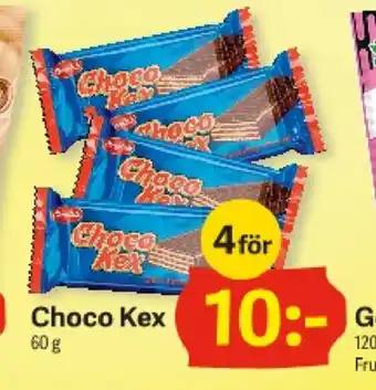 DollarStore Choco Kex 4x60g erbjuda
