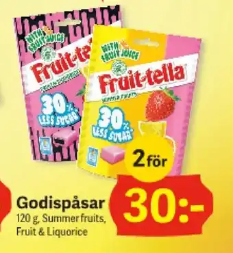 DollarStore Godispåsar 2x120g erbjuda