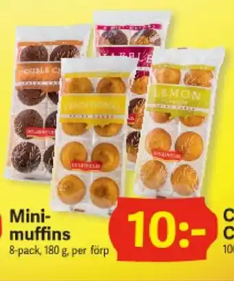 DollarStore Mini muffins 180g erbjuda
