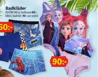 Badkläder bikini
