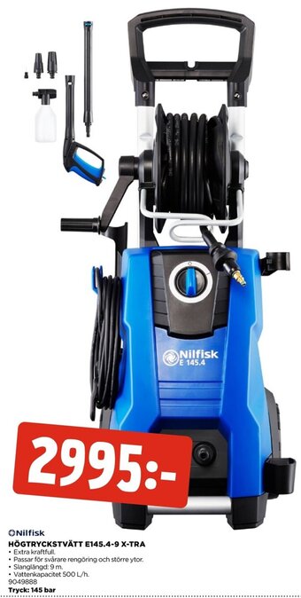 Jem&Fix Högtryckstvätt E145.4-9 X-TRA erbjuda
