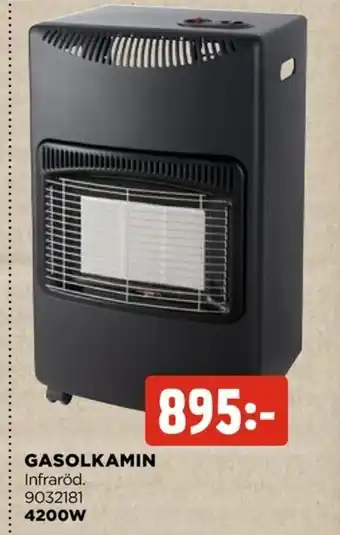 Jem&Fix Gasolkamin 4200W erbjuda