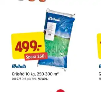 Jula Weibull gräsfrö erbjuda
