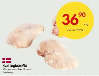 Rose Poultry Kycklingbröstfilé 5 kg