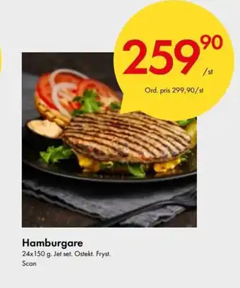 Snabbgross Scan Hamburgare 24x150 g erbjuda
