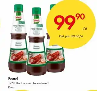 Snabbgross Knorr Fond 1/50 liter erbjuda