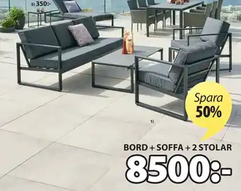 JYSK Vonge Loungeset B64 x L129 x H40 cm erbjuda