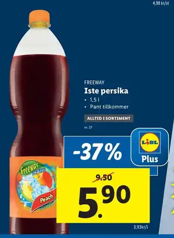 Lidl Iste persika erbjuda