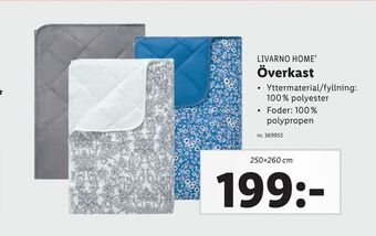 Lidl Överkast erbjuda