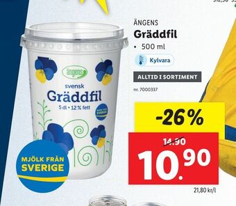 Lidl Gräddfil erbjuda