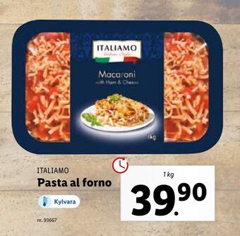 Lidl Pasta al forno erbjuda