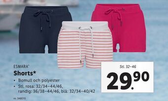 Lidl Shorts erbjuda