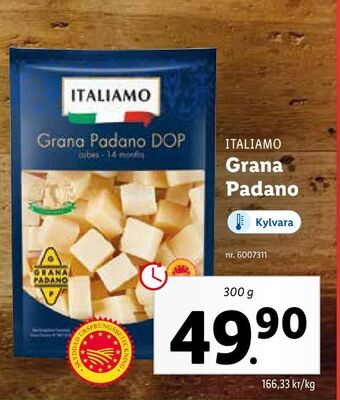 Lidl Grana Padano erbjuda