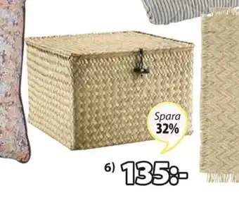 JYSK Alvin Förvaringsbox B26 x L26 x H17 cm erbjuda