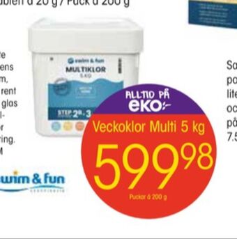 EKO Swim & fun poolklor erbjuda