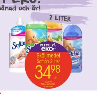 EKO Softlan sköljmedel erbjuda