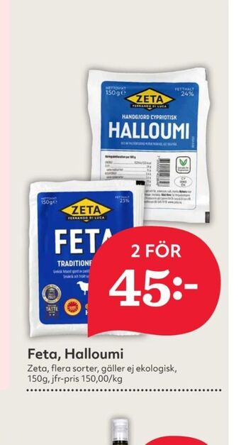 Hemköp Zeta fetaost erbjuda