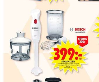 ICA Maxi Bosch stavmixer erbjuda