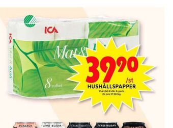ICA Maxi Ica mat&kök hushållspapper erbjuda