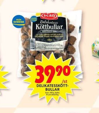 ICA Maxi Scan köttbullar erbjuda