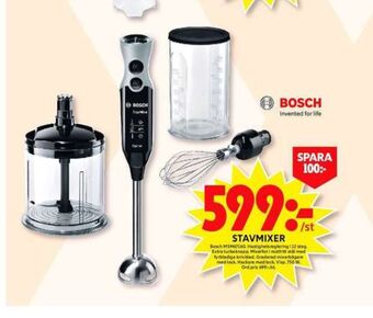 ICA Maxi Bosch stavmixer erbjuda
