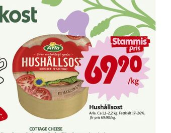 ICA Nära Arla hushållsost erbjuda