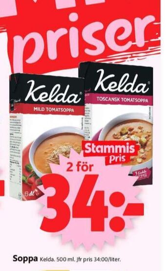 ICA Supermarket Kelda soppor erbjuda
