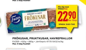 Willys Frökusar matbröd erbjuda