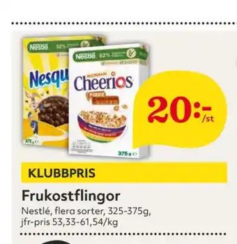 Hemköp Nesquick Frukostprodukt erbjuda