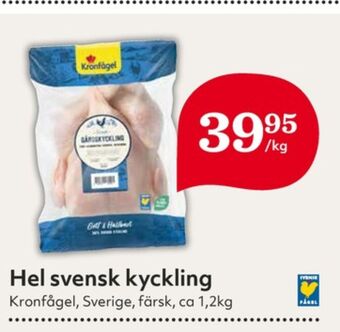 Hemköp Kronfågel Kyckling erbjuda