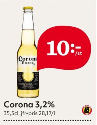 Hemköp Corona Extra Specialöl erbjuda
