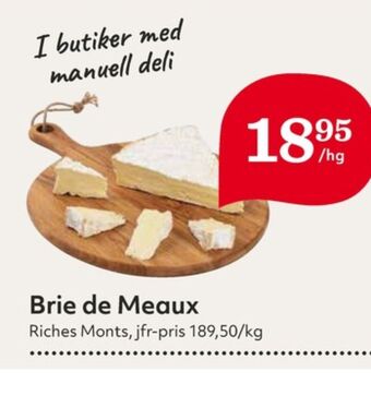Hemköp Brie de Meaux Brie erbjuda
