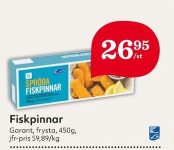 Hemköp Garant Fiskpinnar erbjuda