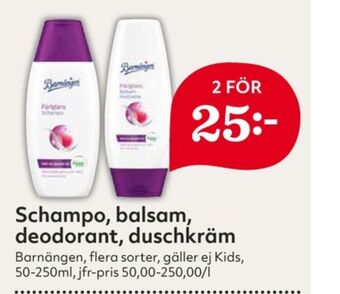 Hemköp Barnängen Balsam erbjuda