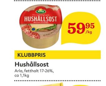 Hemköp Arla Hushållsost erbjuda