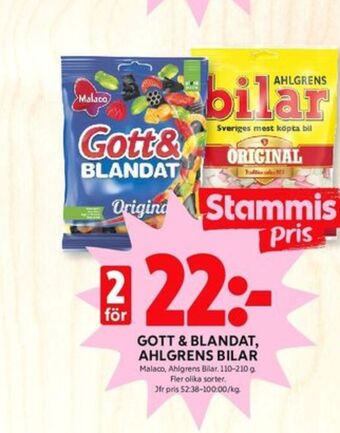 ICA Kvantum Gott & Blandat Godispåsar erbjuda